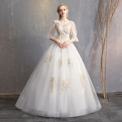 A-Linie Brautkleid Hochzeitskleid Kleid Braut Babycat collection Spitze BC706 - Bild 1 von 4