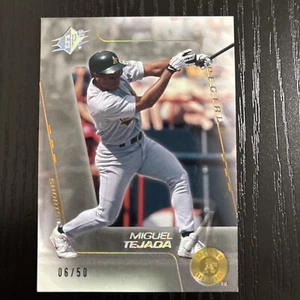 Miguel Tejada 2001 SPx Spectrum Parallel /50 - Picture 1 of 2