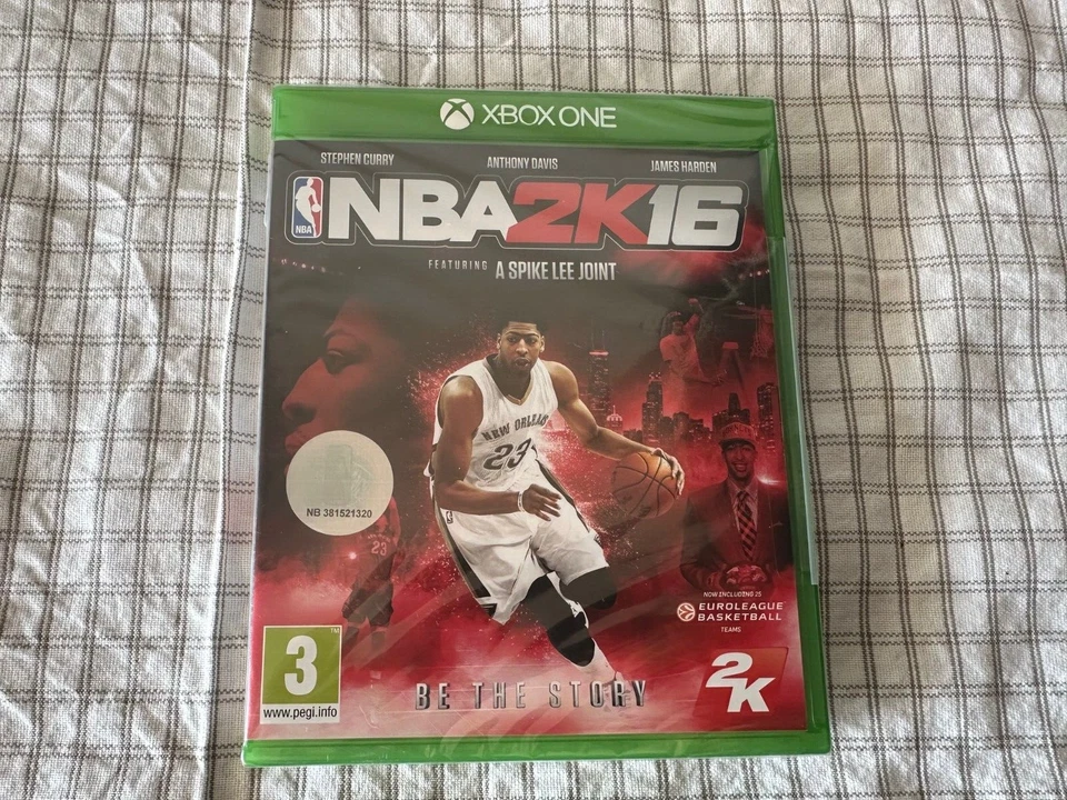 NBA 2K16 A SPIKE LEE JOINT MICROSOFT XBOX ONE NEW SEALED PAL Free Region - Image 1 of 2