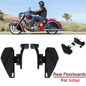 Rear Footboard Floorboard For Indian Challenger Chieftain Springfield Roadmaster - Foto 1 di 16