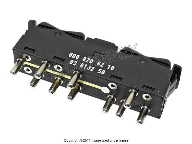 Consola interruptor ventana mercedes w123 w126 w201 izquierda con botón seguridad Foto 1 de 1