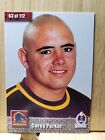 Corey Parker??Sunday Mail 2003 Brisbane Broncos #63 Nrl Trading Card