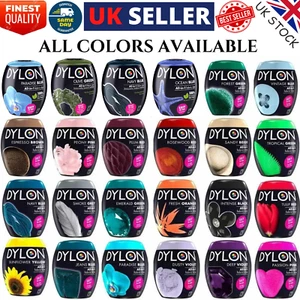 22 Colours Dylon Fabric & Clothes Dye Machine / Hand Dye /Soft Furnishing Dylon - Picture 1 of 83