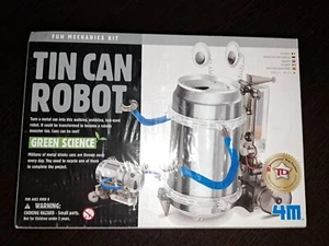 KidzRobotix Blechdose Roboter Kit pädagogisches Spielzeug Spaß Projekt NEU kostenloser Versand - Bild 1 von 6