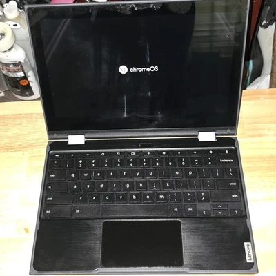 Lenovo 300e Chromebook 11.6" 32GB eMMC Intel  N4020 1.10GHz, 4GB RAM Touch+ Chrg - Image 1 of 4