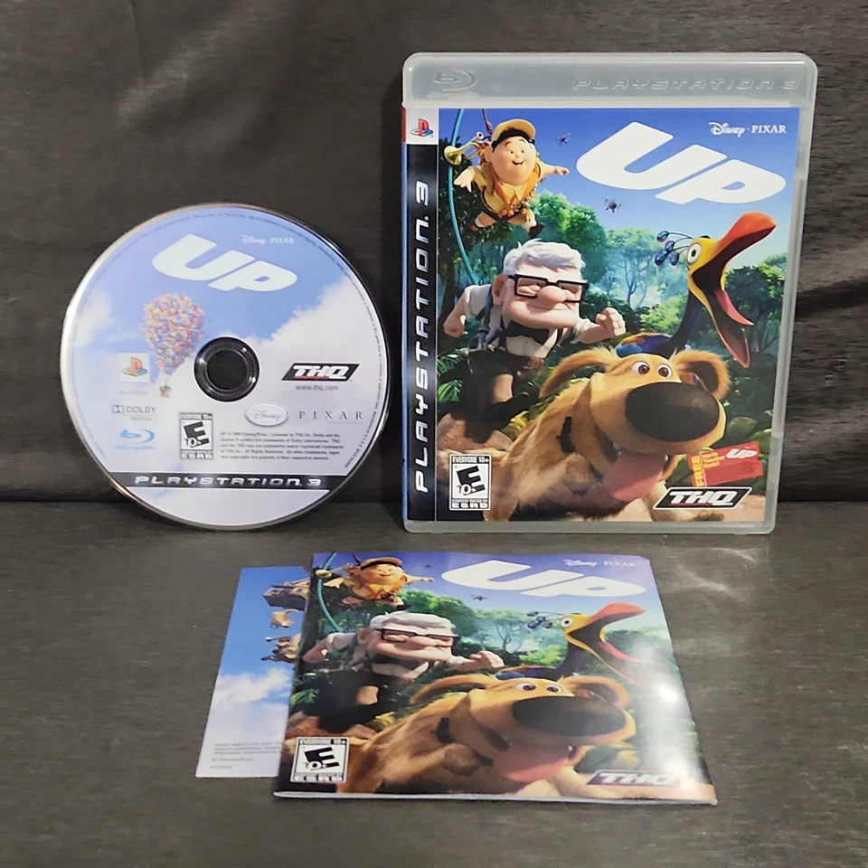 Up Disney Pixar PlayStation 3 PS3 Video Game THQ Complete CIB - Image 1 of 4