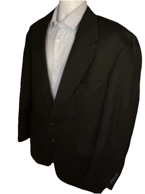 Loro Piana Black Camel Hair Blazer men’s 54 L 44 US Sport Coat jacket Nordstrom - Image 1 of 4