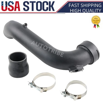 Tubo de carga turbo admisión aluminio negro para BMW N55 135i 335i xDrive 2011-2012 Foto 1 de 4