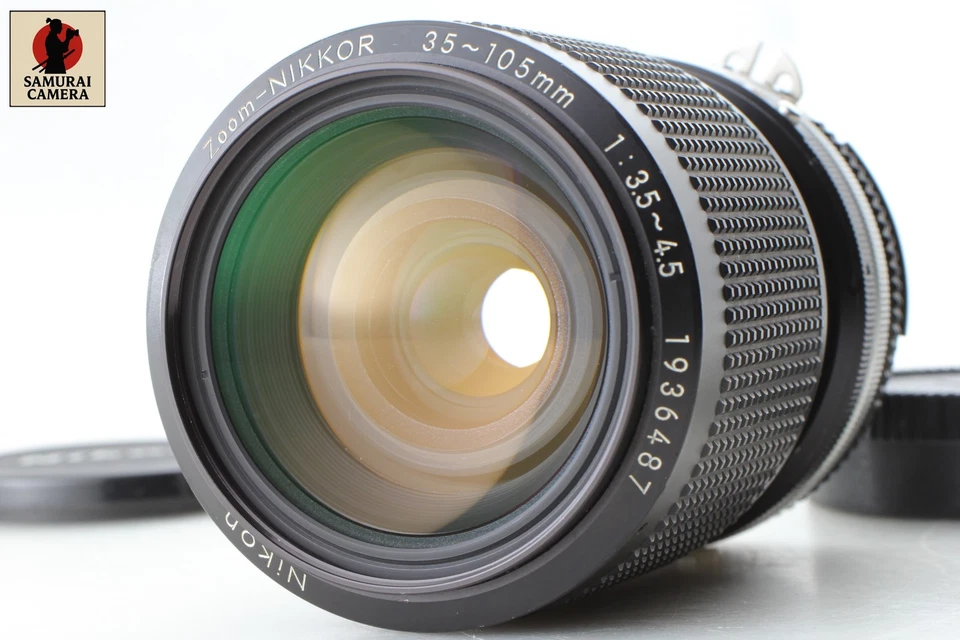🎄[Near MINT] Nikon Ai-S Zoom Nikkor 35-105mm f/3.5-4.5 MF Lens From JAPAN - Image 1 of 4