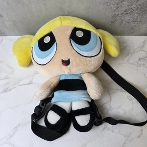 Cartoon Network Vintage 2001 Powerpuff Girls Bubbles Plush Backpack - Picture 1 of 10