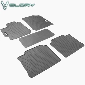 Fits 12-17 Toyota Camry Floor Mats Latex Car Liner All Weather Carpets Gray 5PCS - Picture 1 of 9