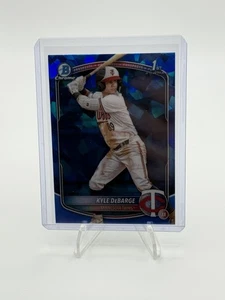 2025 Bowman Sapphire Edition 1st Kyle DeBarge Prospect #BCP-139 Twins - Picture 1 of 2