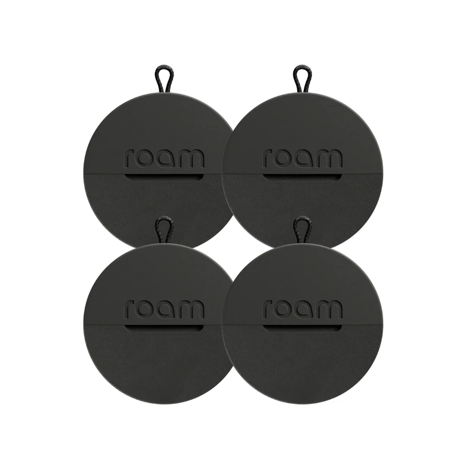 Roam Smart Tracker Negro (Paquete de 4) - Nuevo - Imagen 1 de 1