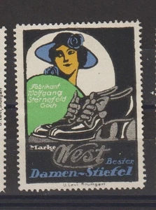 Zapatos de estampilla con póster alemán - Imagen 1 de 1