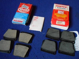 NOS Mintx/Don Brake Pad Sets (2) Healey BJ8 MGC Morgan Alpine Tiger Rover - Bild 1 von 8