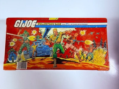 G.I. Lote de figuras de acción Joe años 80 vintage + estuche de coleccionistas 1984 | piezas/restauración Foto 1 de 4