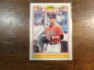 CRAIG WORTHINGTON LOTTO 22 CARTE 5 CARTE ROOKIE CW1 - Foto 1 di 17