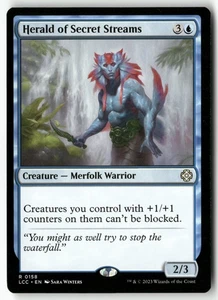 Herald of Secret Streams R 158 Non-Foil NM MTG Commander: Lost Caverns Ixalan - Bild 1 von 1
