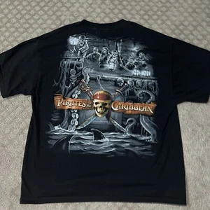 Vintage 90s NOS Fluch der Karibik Shirt XL Movie Promo Walt Disney World - Bild 1 von 8