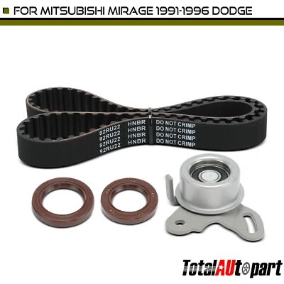 4x Timing Belt Kit for Dodge Colt 1992-1995 Eagle Summit 1991-1996 L4 1.5L GAS - Image 1 of 4
