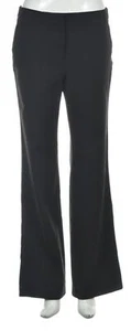 Pantalones de vestir Dana Buchman Signature para mujer talla 4 negros acampanados lisos - Imagen 1 de 5