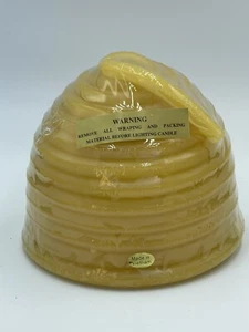 Candle by the Hour 50-Hour Beehive Candle Refill Eco-Friendly Natural Beeswax - Bild 1 von 7