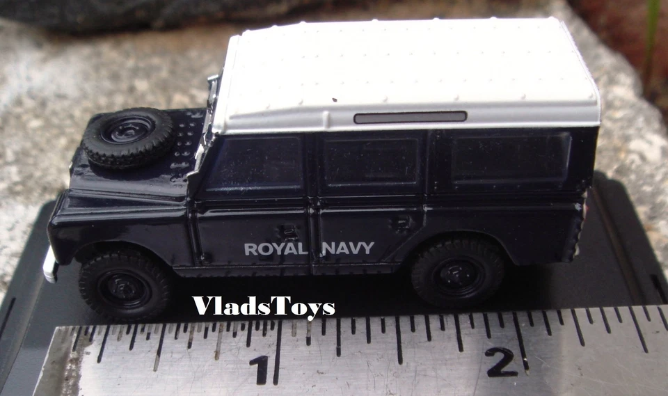 Oxford Military 1/76 Land Rover Serie II LWB Station Wagon Royal Navy 76LAN2015 Foto 1 de 4