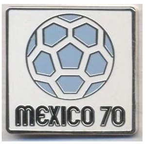 Pin (badge) FIFA World Cup 1970 Mexico - logo - Picture 1 of 1