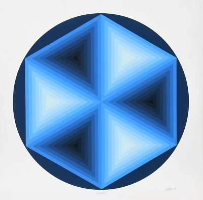 Jurgen Peters, Chrystal, Siebdruck, Unterzeichnet Und Nummeriert IN Bleistift - Bild 1 von 3