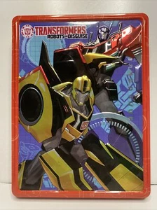 Transformers Robots In Disguise Collector’s Tin & Activity Books Hasbro (2018) - Imagen 1 de 8