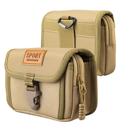 New Phone Belt Holster Loop Pack Bag Nylon Pouch Wallet Pocket Case​ Waist Cover - Image 1 of 4