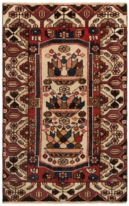 Bakhtiar Tappeto Persiano Annodato a Mano 123x77 cm-Nomadic Oriente Tappeto - Picture 1 of 10