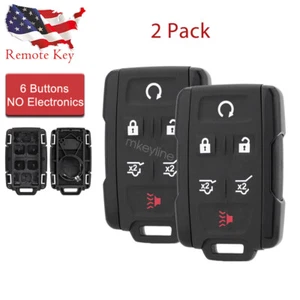 2 For 2015-2020 Chevrolet Tahoe Suburban Remote Key Shell Case Fob 6Btn 13577766 - Bild 1 von 6