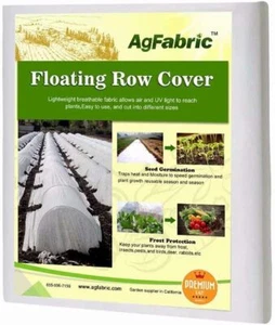 Agfabric Floating Row Cover Freeze Sun Insect Protection Frost Cloth Plant Cover - Picture 1 of 7