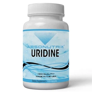 Absonutrix Uridina Monofosfato 120 verduras tapas 500 mg ayuda a apoyar la salud del cerebro - Imagen 1 de 4