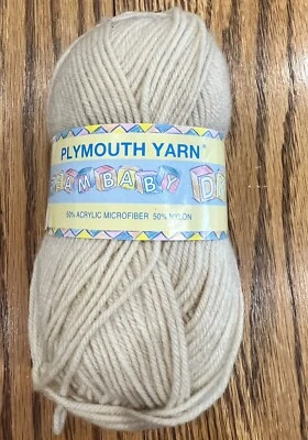 PLYMOUTH DREAMBABY DK Light 50% Acrílico 50% Nylon Hilo Bronceado # 0138 NUEVO 50 Gramos Foto 1 de 4