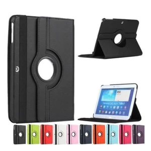 Custodia protettiva in pelle 360 rotante per Samsung Galaxy Tab 4 Nook 10.1 - Foto 1 di 6
