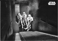 2018 Topps Star Wars Black & White A New Hope #100 In Hot Pursuit