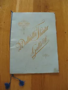 altes Programm Theater Walhalla Halle a.S. zum 10 jährigen Bestehen v. 1.2.1899 - Bild 1 von 23