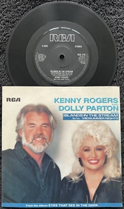 Kenny Rogers and Dolly Parton - Islands In The Stream 7'' 1983 TESTED NM VIDEO - Picture 1 of 7
