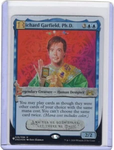 Richard Garfield, Ph.D. FOIL MTG The List Unfinity Magic the Gathering 026/096 - Picture 1 of 2