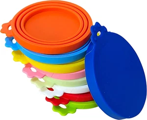 9 Pcs Food Can Lids Pet Can Covers for All Standard Size Dog and Cat Food Can... - Picture 1 of 6