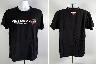 Camiseta Victory Motorcycles USA V Twin Performance Para Hombre Mediana Negra Foto 1 de 4