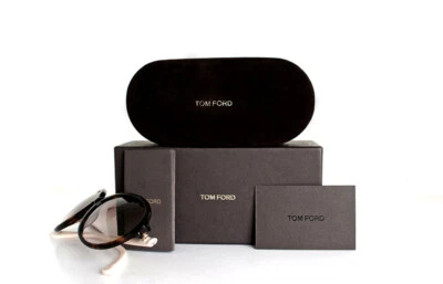 Óculos de sol Tom Ford Milena na caixa e caixa TF0343-56F varejo $360 MARAVILHOSO! - Imagem 1 de 4