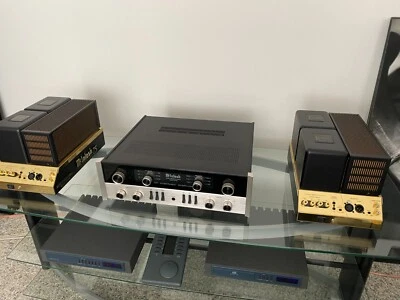 MCINTOSH 60th ANNIVERSARY C22 E MC75 PREAMPLI E COPPIA FINALI MONO LIMITED ED. - Immagine 1 di 4