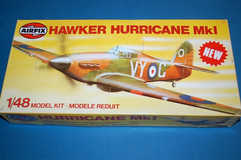 AIRFIX 04102-7 - Hawker Hurricane Mk. I scala 1/48 - Immagine 1 di 1