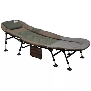 Karpfenliege / Angelliege Lucx® 8 Bein Liege PATRIOT Bedchair 8 Bein Angelliege - Bild 1 von 12