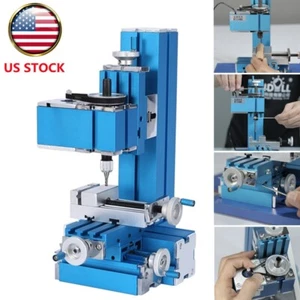 Upgraded Mini Metal Milling Machine DIY Woodworking Soft Metal Processing Tool - Picture 1 of 8