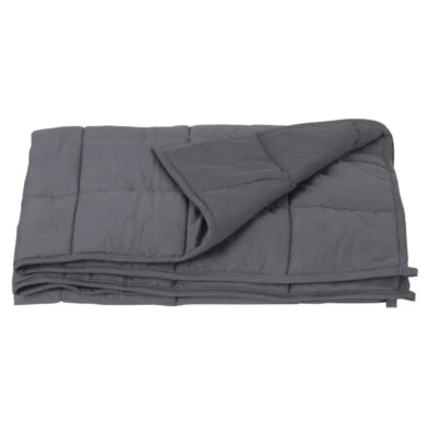 Weighted Blanket 60" x 80" Full Queen Size Reduce Stress Promote Deep Sleep 20lb - Image 1 of 4