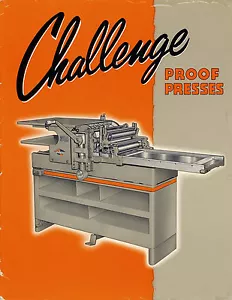 Challenge 1418E-Challenge K Series PRINTING PRESS BROCHURE PDF - Picture 1 of 2